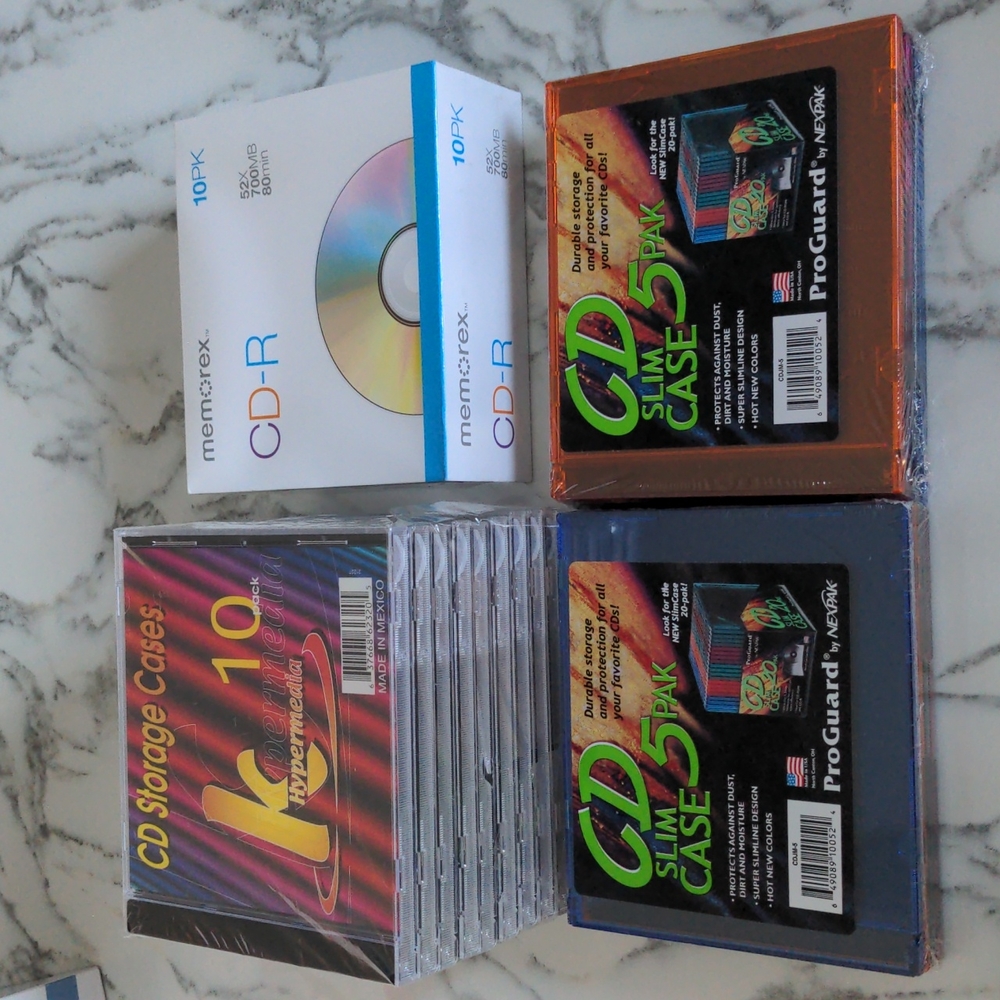 CD Storage Cases/Memorex CD-R